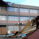During the winter, a collapsed roof at a high school in Imathia led to extensive rain and electrical damage. It has been temporarily repaired, but is still not fully fixed.